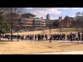 Long Lines for Ticket to See President Obama at Georgia Tech