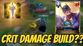 BATMAN CRIT DAMAGE BUILD (FULL DAMAGE) 😲 | AoV | 傳說對決 | RoV | Liên Quân Mobile | 펜타스톰