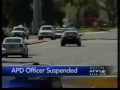 APD officer suspended after 2nd wreck