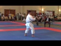 PKF North American Cup 2013 Mexico, Shito Ryu Suparinpei performed by an athlete from USA