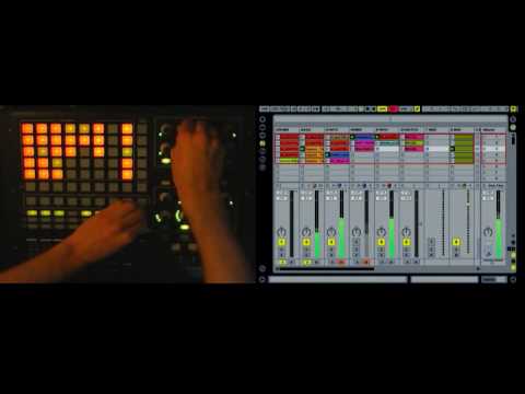 The APC40 Ableton Performance Controller in action!