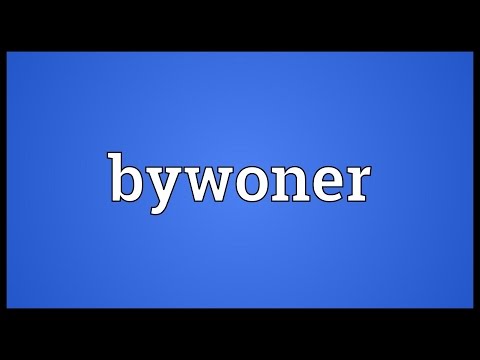 Header of bywoner
