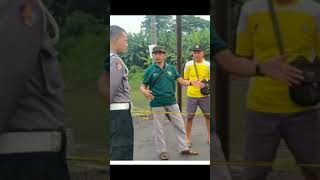 Jajaran Forkopimka Tarik Cek Jalan Longsor Bocok