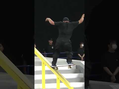 Carlos Ribeiro 8.9 - 2023 SLS Tokyo 🇯🇵 - Nollie BS 180 Nosegrind