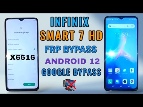 Infinix Smart 7 HD (X6516) FRP Bypass Android 12 || Infinix Smart 7 HD (X6516) FRP Bypass Android 12 ||