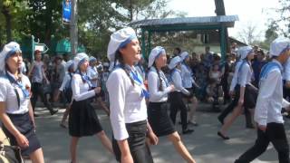 Видео парад 9 мая 2015 год 70 лет победы г Шопоков от СШГ No1 г. Шопокова, Шопоков, Киргизия