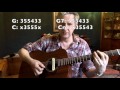 One Scotch, One Bourbon, One Beer - Amos Milburn, Guitar Tutorial