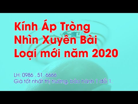 Mua kính áp tròng nhìn xuyên bài mẫu mới 2020 giá rẻ LH 0986516666