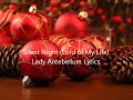 Silent Night Lord of My Life Lady Antebellum Lyrics video