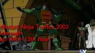 Teenage Mutant Ninja Turtles 2003 Ps2 Walkthrough St3-Trapar4-13Th Floor
