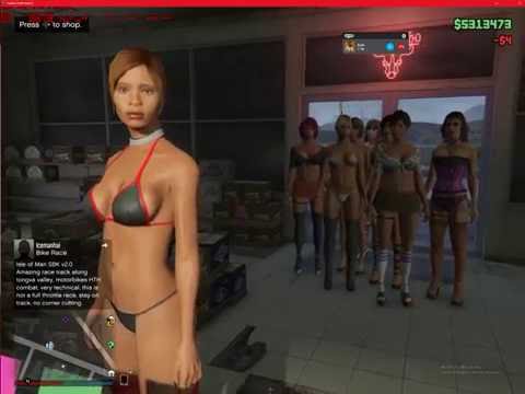 Female stripper sample video