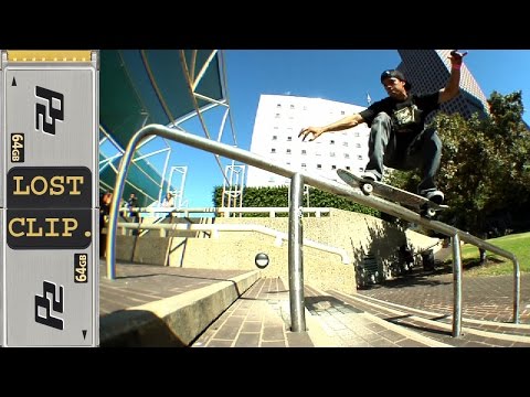 Luis Tolentino Lost & Found Skateboarding Clip #151 Grind Up Tranquility