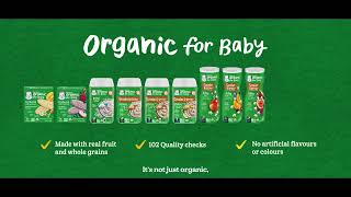 Gerber Organic For Baby 30S