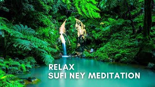 Şelale Ve Kuş Sesleri Eşliğinde Sufi Ney Meditasyon Müziği Orman Ambiyansı