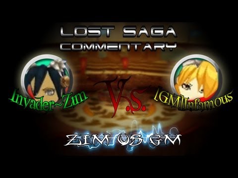 Lost Saga Commentary GM vs Zim
