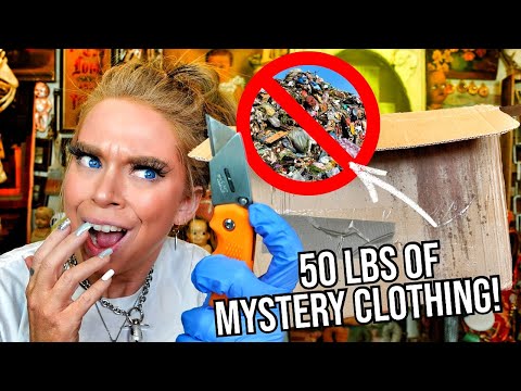 Play this video I Saved 50 LBS of 39Rescue Clothing39 from a LANDFILL!