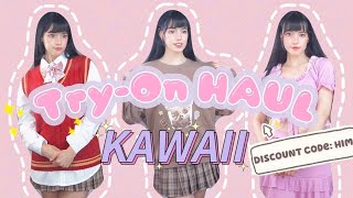 Kawaii Fashion Try-On Haul Review Modakawa