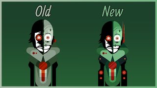 OLD AND NEW TWO FACES COMPARISON