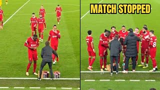 Le Match De Liverpool A Été Interrompu Pour Permettre À Salah Et Konaté De Rompre Leur Jeûne Du R...