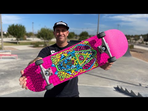 8.25 x 31.8 Knibbs 'Gator Trip' Product Challenge w/ Andrew Cannon! | Santa Cruz Skateboards