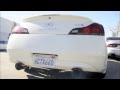 Infiniti G37 Coupe GTM Supercharger with ARK GRIP Burnt Tip Exhaust