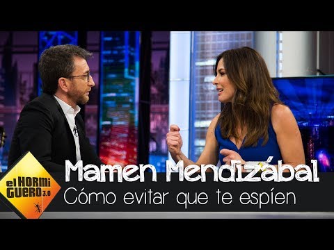 Mamen Mendizábal desvela las medidas para evitar que le espÃen - El Hormiguero 3.0