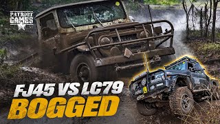 Landcruiser 4X4 Mud Run - Fj45 Vs Lc79
