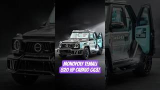 Monopoly Temalı 820 Beygir Cabrio G63 Mercedes