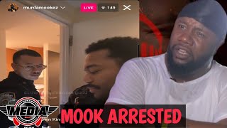 Murda Mook Arrested LIVE On IG \
