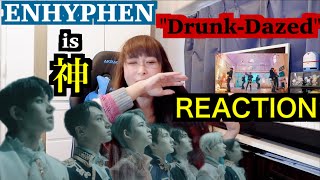 リアクション天才Enhypen엔하이픈 Drunk-Dazedmvreactionで大騒ぎ