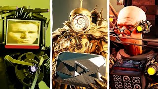 Voiced Skibidi Multiverse What If & All Secret Bloopers 0-40 4K Full Screen Version