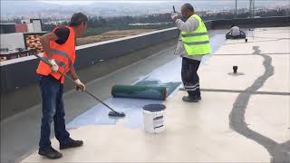 DKS 140 SE 2K - SÜPER ELASTİK SU YALITIM KAPLAMASI - HAMBETON ÜZERİ SU YALITIM UYGULAMASI