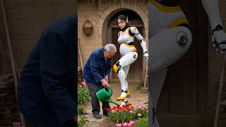 This Robot Girl Is Both Lazy And Stupid. The Old Man Just Cant Stand It Anymore.