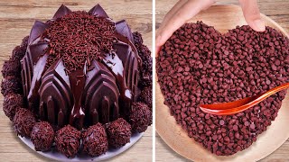 Fancy Chocolate Heart Cake Decorating Ideas Delicious Chocolate Cake Recipes