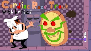 Cardiac Race Track With Lyrics - Pizza Tower Lap 3 Deluxe Cover