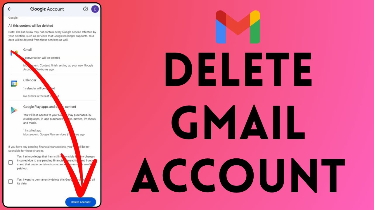 How to Delete Gmail Account 2024 | Remove Account on How to Delete Gmail Account 2024 | Remove Account on