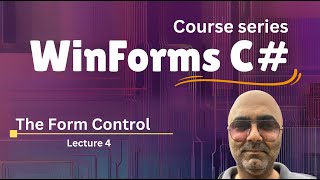 Form Control In Windows Forms Winforms Tutorial For Beginners