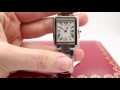 Cartier Tank Solo Silver Opaline, Roman, UNBOXING & REVIEW - Small, Stainless Steel, W5200013