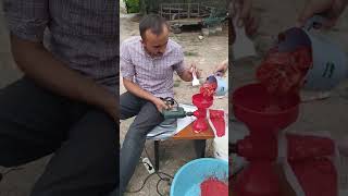 100 Tllik Manuel Salça Makinesiyle Neler Yapılıyor Izleyin Detaylı Video Çektim Sayfama Bakın