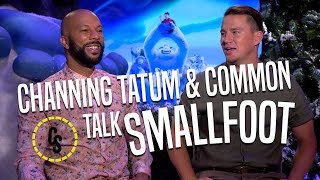 Channing Tatum & Common Talk Smallfoot