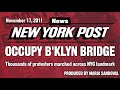 Occupy Brooklyn Bridge - New York Post