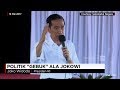 Politik 'Gebuk' ala Jokowi