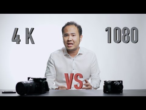 4k vs 1080p full hd ในการถ่ายวีดีโอ