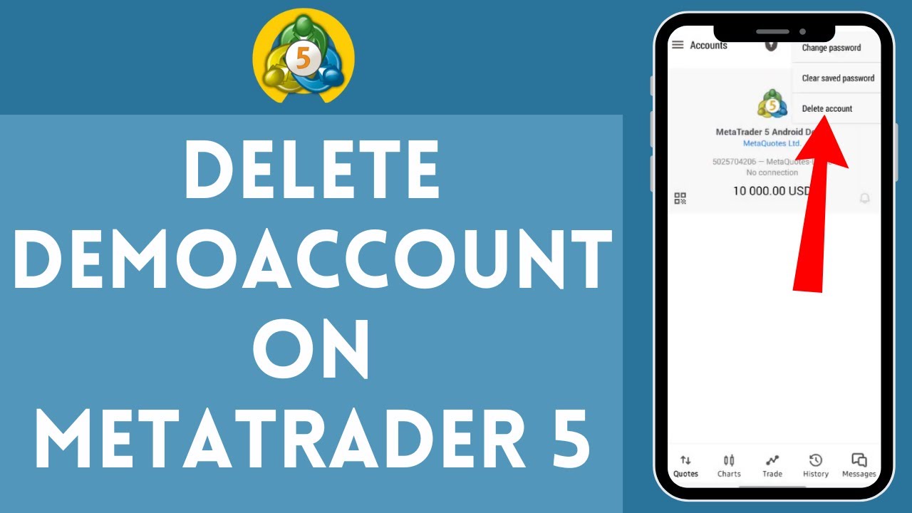 How to Delete Demo Account in Metatrader 5 in 2024 | How to Delete Demo Account in Metatrader 5 in 2024 |