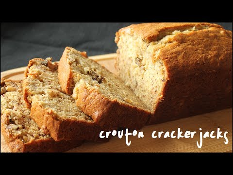VIDEO : how to make banana nut bread - the best banana bread recipe! - learn how to make the best banana nut bread there is! super moist and loaded with freezer ripened bananas and walnuts. no ...
