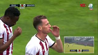 Hakan Arslan Sivpor 1-0 Arnavutköy Belediyespor Ziraat Türkiye Kupası 4. Tur Maç