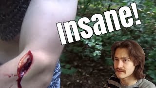 WARNING GRAPHIC | Insane HEMA school does sparring with SHARP swords!