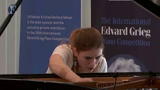 Olga Stezhko: Synne Skouen 'sul g.'. in the Grieg Competition 2018