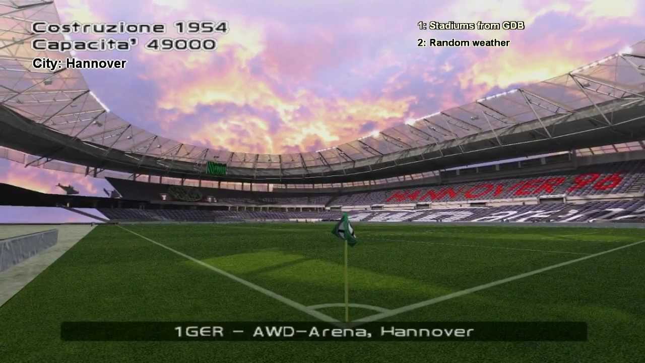 BundesLiga HD stadiums in PES6 (HD 720p with download links) - YouTube