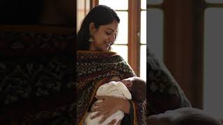 So Cute Young Indian Mother Breastfeeding Her Baby
